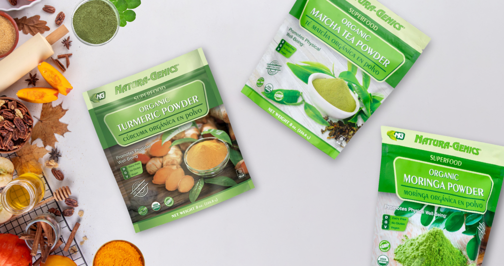 Quick and Nutritious Holiday Recipes: Turmeric, Matcha & Moringa