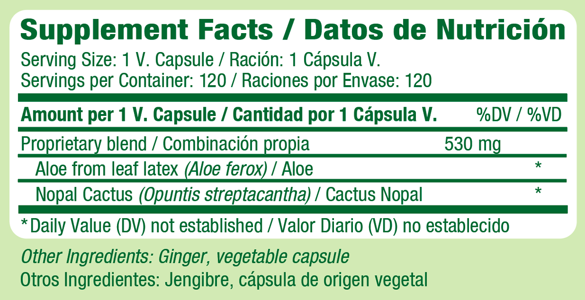 Aloe Vera & Nopal Combination™