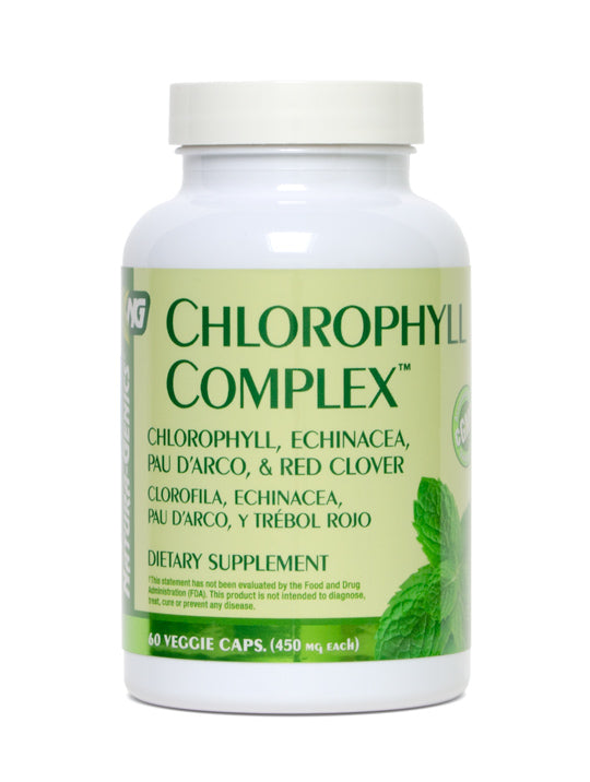 Chlorophyll Complex Liver Supplements (60 Veggie Capsules