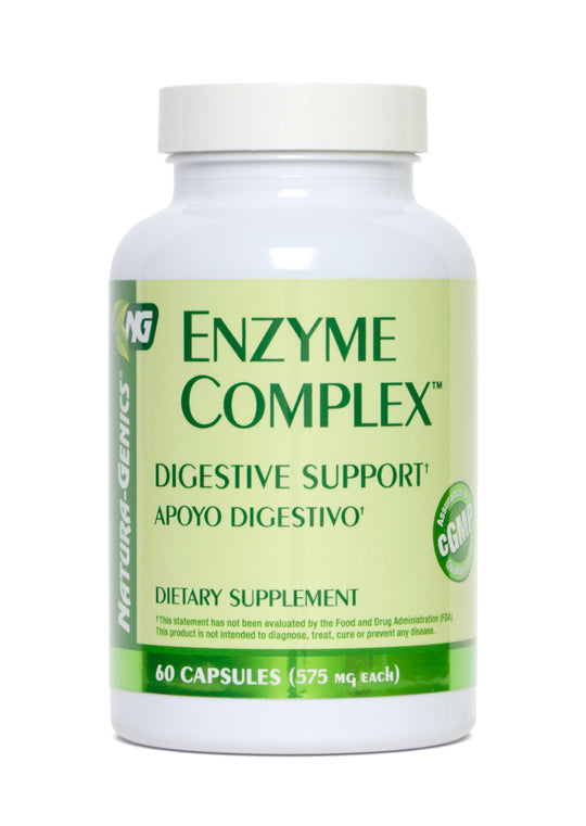 Enzyme Complex Supplements (60 Capsules) - Health Hispanica