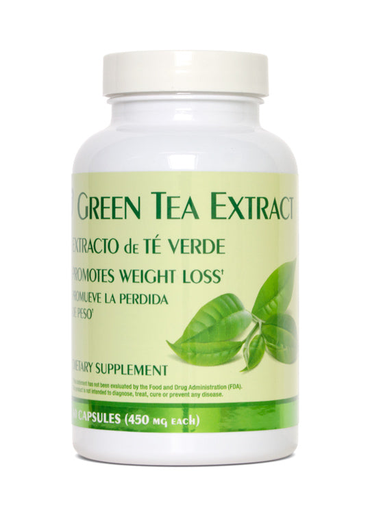Green Tea Extract Supplements (60 Capsules) - Health Hispanica– Health ...