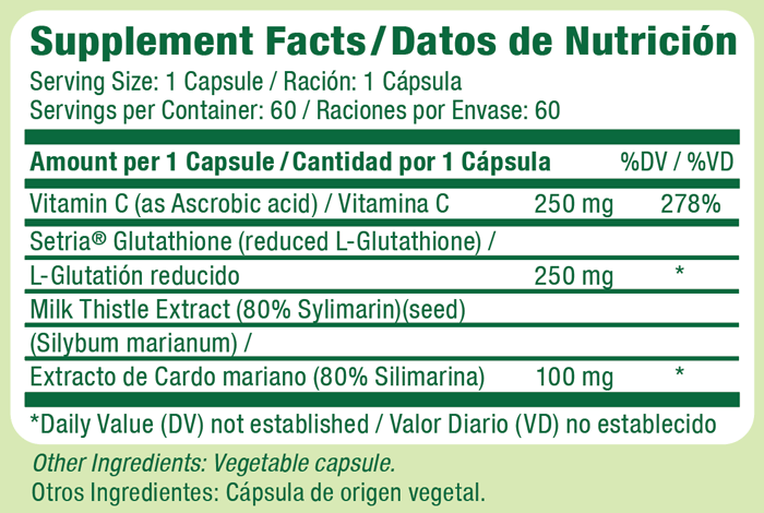 L-Glutathione Supplements (60 Veggie Capsules) - Health Hispanica Health Hispanica L-Glutathione Supplements (60 Veggie Capsules) - Health Hispanica Health Hispanica