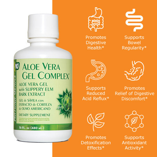 Natura Genics Aloe Vera Gel Complex - 16 oz