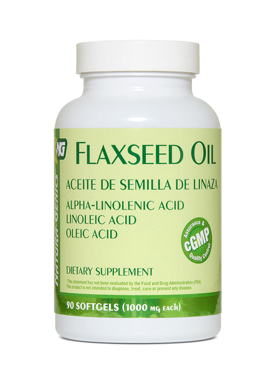 Flaxseed Oil Supplements (90 Softgels) Health Hispanica Health