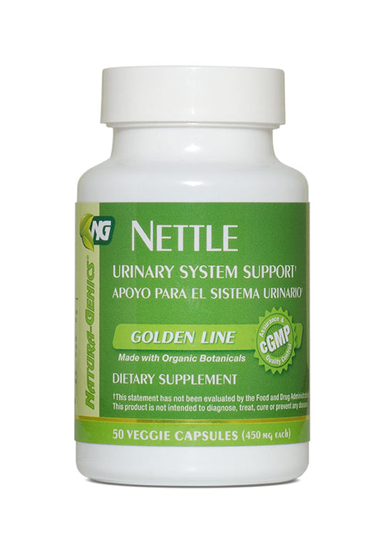 Organic Nettle Supplements (50 Veggie Capsules) Health Hispanica