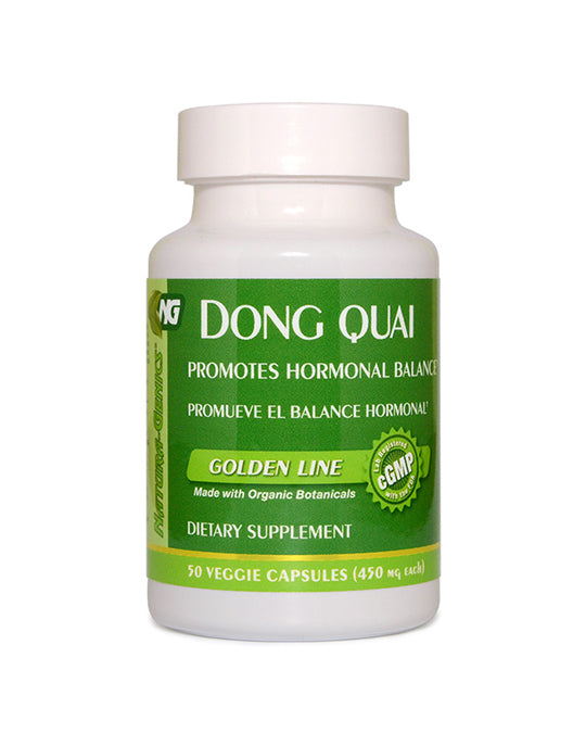 Organic Dong Quai Supplements (50 Veggie Capsules) Health Hispanica